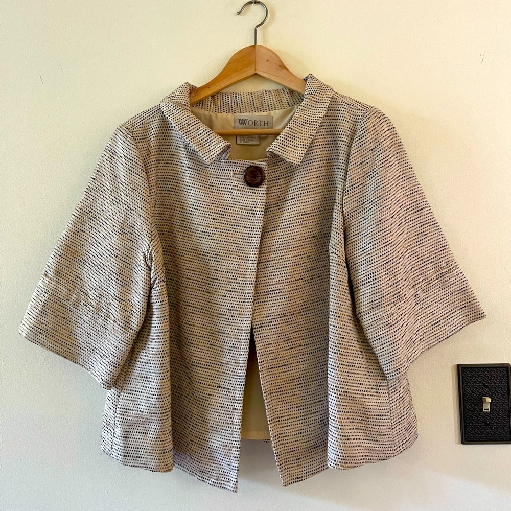 One Button Jacket